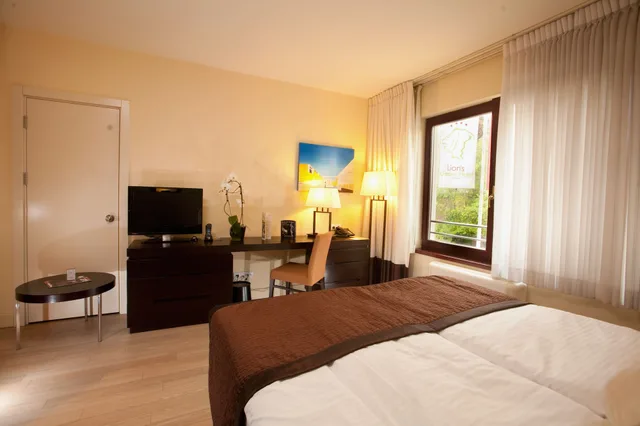 غرفة عائلية بأربعة أسرّة، Lions Garden Hotel 9/10