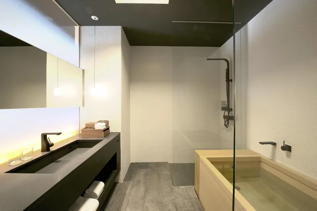 غرفة بسرير مزدوج في الملحق، Hotel Kanra Kyoto 6/8