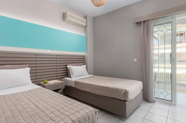 غرفة عائلية، Ouzas Hotel 1/4