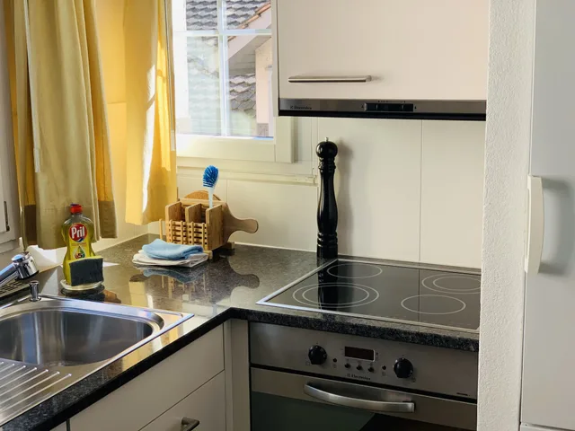 Suite, Apartment, Queen Bed, Sofa، Statthotel 5/6