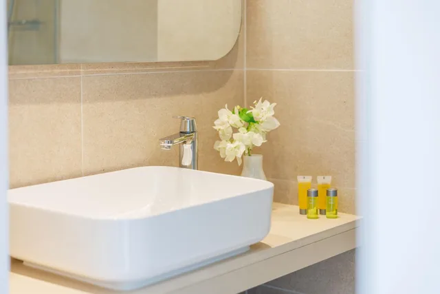 غرفة بسرير مزدوج أو سريرين منفصلين، Nissi Park Hotel 6/9