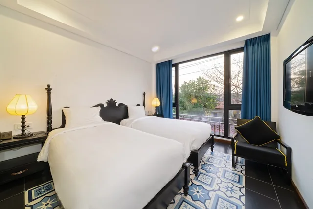 غرفة سوبيريور بسريرين منفصلين، Thanh Binh Central Hotel 6/8