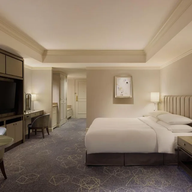غرفة ديلوكس بسرير كينج بإطلالة على المدينة، Nagoya Marriott Associa Hotel 3/6