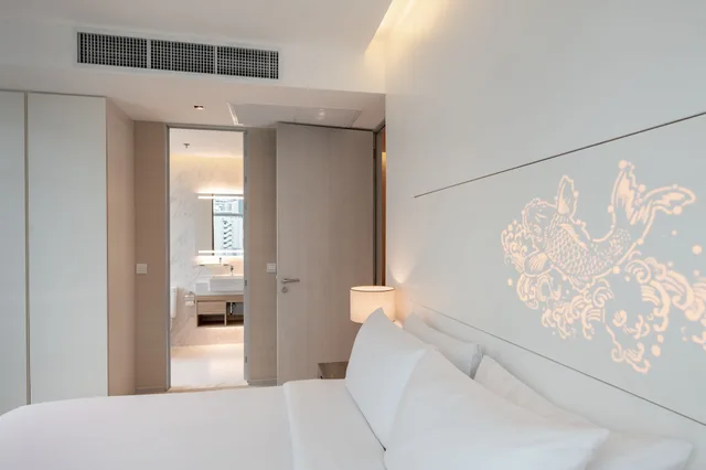 جناح تنفيذي بسرير كينج وسريرين منفصلين بغرفتي نوم، Jasmine 59 Hotel 3/10