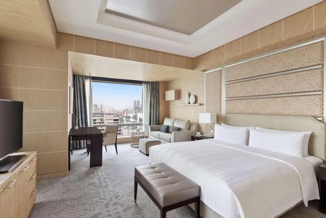 جناح تنفيذي بسريرين منفصلين، Shangri La At the Fort Manila 1/2