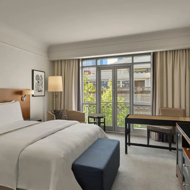 غرفة ديلوكس خارجية بسرير كينج بإطلالة، Westin Melbourne 7/10