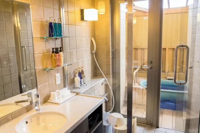 Japanese Western, Modern, Twin Beds, Outdoor Bath، Kintarouonsen 2/2