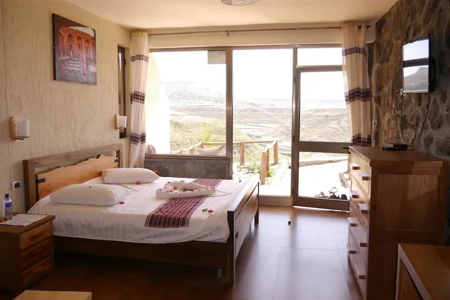 جناح استوديو شهر العسل بسرير كينج بإطلالة على الجبل، Sora Lodge Lalibela 5/9