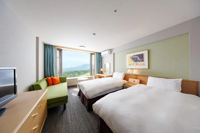 Room, Twin Beds, Side View, Sofa، Tsumagoi Prince Hotel 1/2