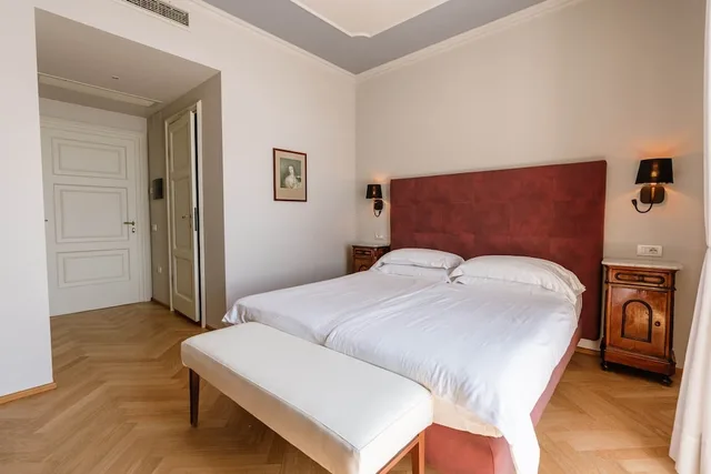 غرفة ديلوكس بسريرين منفصلين في الملحق، Hotel Monte Baldo and Villa Acquarone 1/9