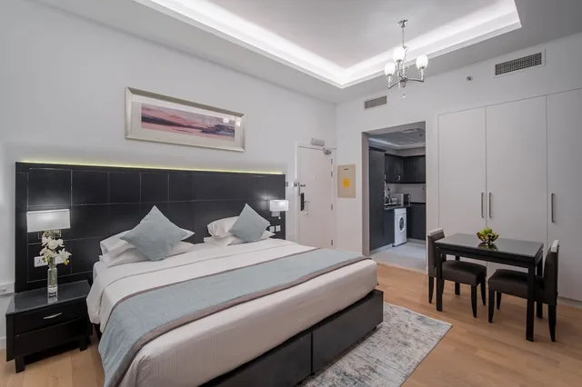 استوديو بسرير كينج، Rose Garden Hotel Apartments Al Barsha 2/8