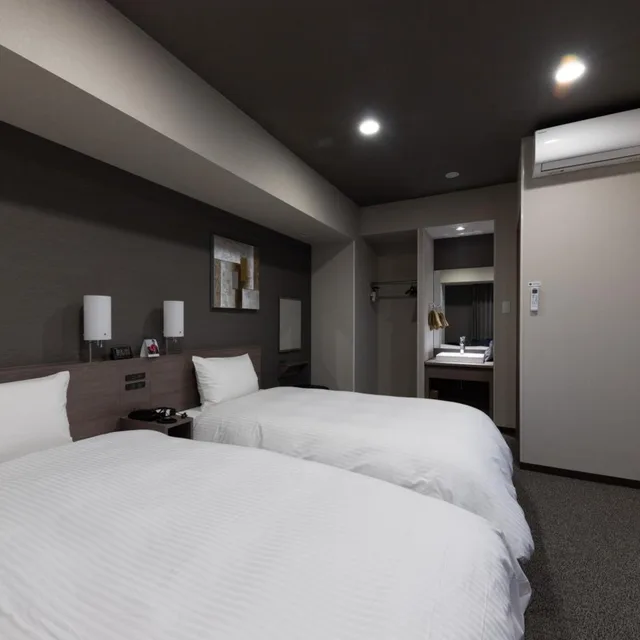 غرفة كومفورت ديلوكس بسريرين منفصلين، Hotel Route Inn Kyoto Maizuru -Nishi Maizuru Ekimae- 1/5