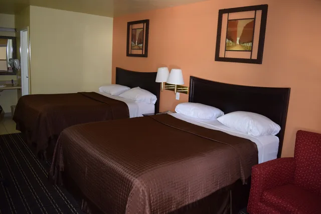 غرفة قياسية بسرير كوين، White Oaks Motel Pennsville Carneys Point 1/6