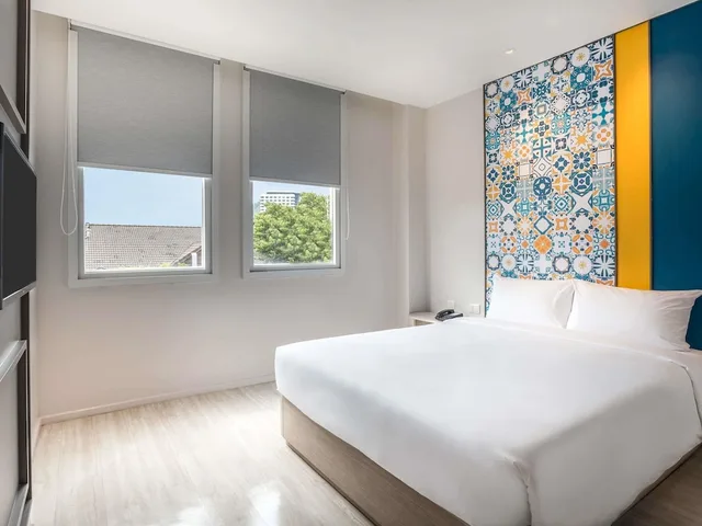 جناح عائلي بسرير مزدوج وسرير بطابقين، Ibis Styles Phuket City 4/10