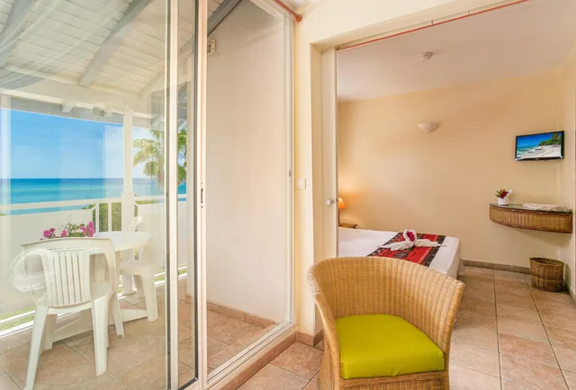 1 Bedroom, Superior, Queen Bed, Sea View, 2 Bathrooms, Sofa، Karibea Resort Sainte Luce Residence Caribia 10/10