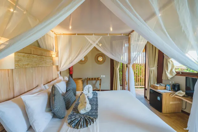 فيلا بسرير كوين بإطلالة على البحر بغرفة نوم واحدة بمسبح خاص، Blue Lagoon Avia Villas 2/2