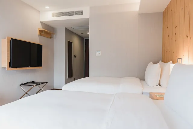 غرفة بزنس بسرير مزدوج أو سريرين منفصلين بإطلالة على المدينة، Hej Taipei 4/8