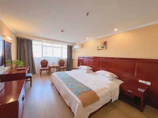 غرفة بسرير كوين، GreenTree Inn LianYunGang Xinpu District East JieFang Road Wanda Square Hotel 1/1