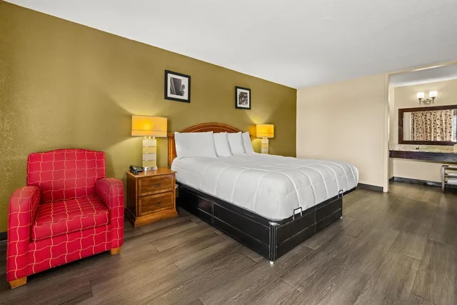 غرفة بسرير كينج، Americas Best Value Inn Wilson 2/10