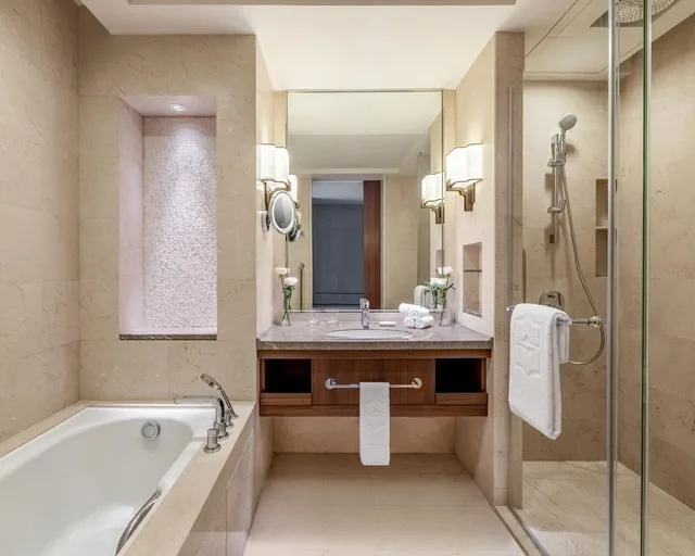غرفة ديلوكس بسرير مزدوج، Shangri-La Qufu 6/8