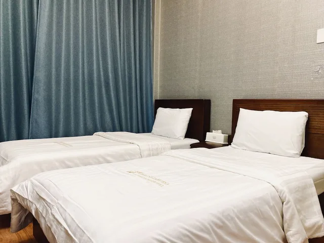 غرفة ديلوكس بسريرين منفصلين، Myeongdong Merlin Hotel 5/6