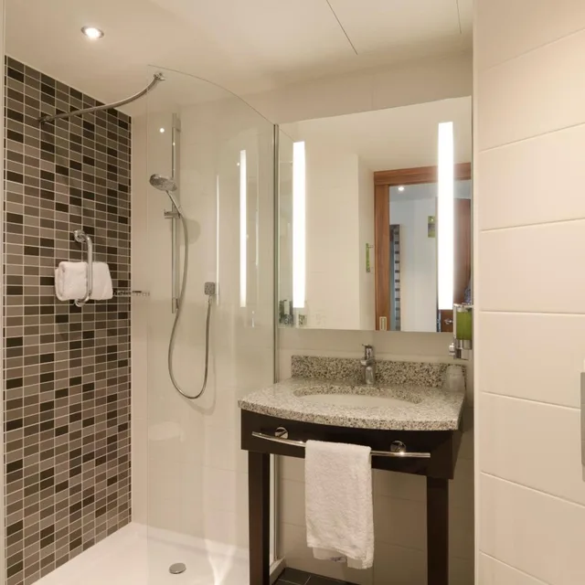 غرفة بسرير فردي، HAMPTON BY HILTON FRANKFURT CITY CENTRE MESSE 8/8