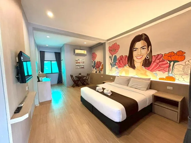 غرفة بسرير كوين بإطلالة على الحديقة، TARNSIRI Boutique Resort 4/10