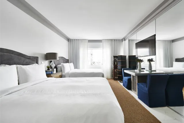 غرفة بسرير كوين، NAUTILUS SONESTA MIAMI BEACH 1/1