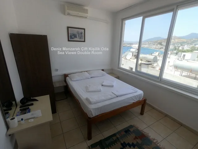 غرفة بانورامية بسرير مزدوج بإطلالة على البحر، Hotel Merhaba 1/10