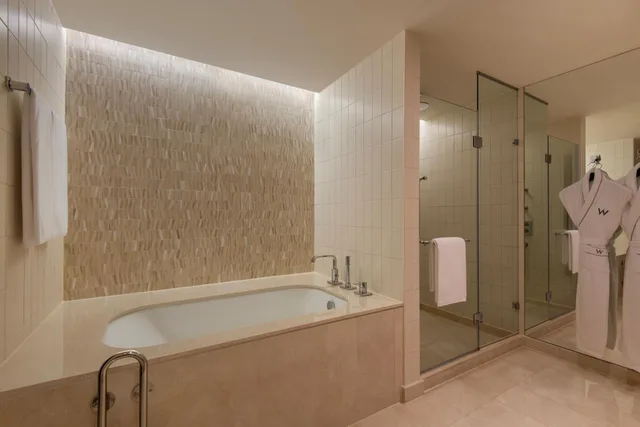 1 Bedroom, Residential, Witty, Residence, King Bed، W Doha 4/5
