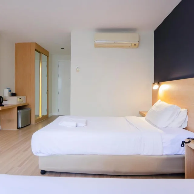 غرفة بسريرين منفصلين، Solo Express Sukhumvit 81 1/9