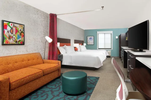 استوديو بسريرين كوين مع أريكة، Home2 Suites By Hilton Long Island Brookhaven 7/7