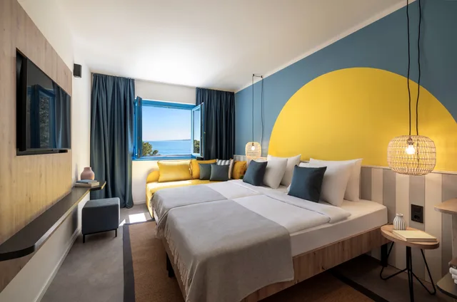 Room for 4+2 Seaside (STFSC)، Sunny Krk by Valamar 1/2