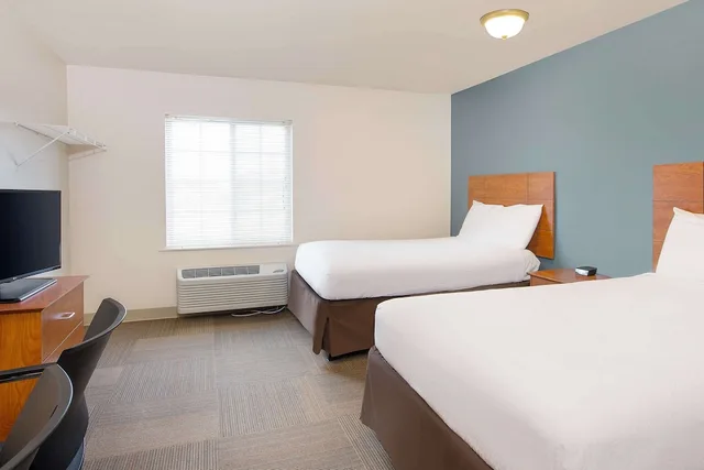 غرفة قياسية بسريرين مزدوجين، WoodSpring Suites Fort Worth Fossil Creek 3/7