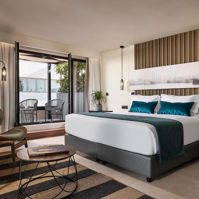 جناح تنفيذي بإطلالة على المدينة بشرفة، Athenarum Portus Life & Style Hotel Piraeus 2/10