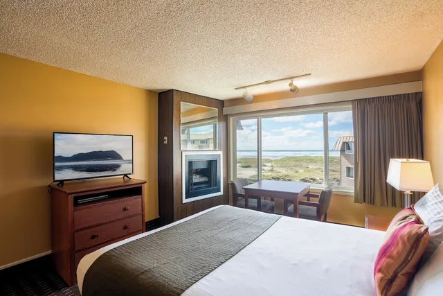 غرفة مفردة بسرير كوين بدون إطلالة، Ebb Tide Oceanfront Inn 2/4