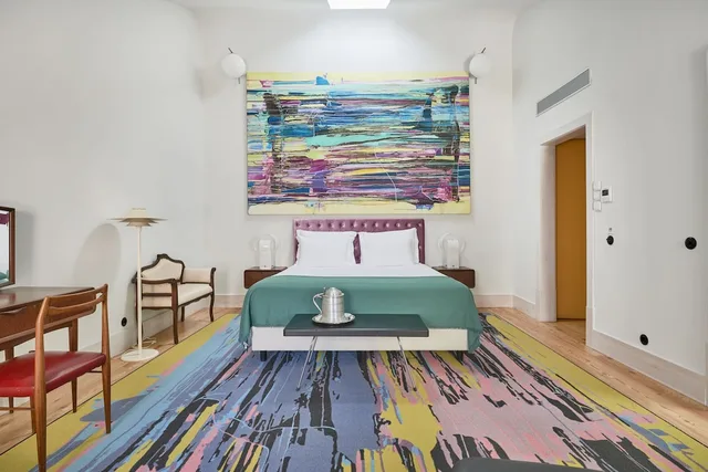 جناح بفراش فوتون وسرير كوين وسرير فردي بشرفة، Cais Urban Lodge 2/6
