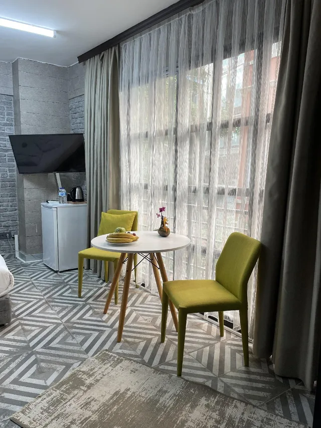 غرفة ديلوكس بسريرين مزدوجين، Mates Port Hotel 1/2