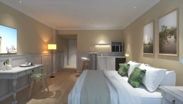 جناح تنفيذي بسرير كينج مع أريكة، Gardi Hotel & Suites (ex Hotel Posta Carretas) 1/3