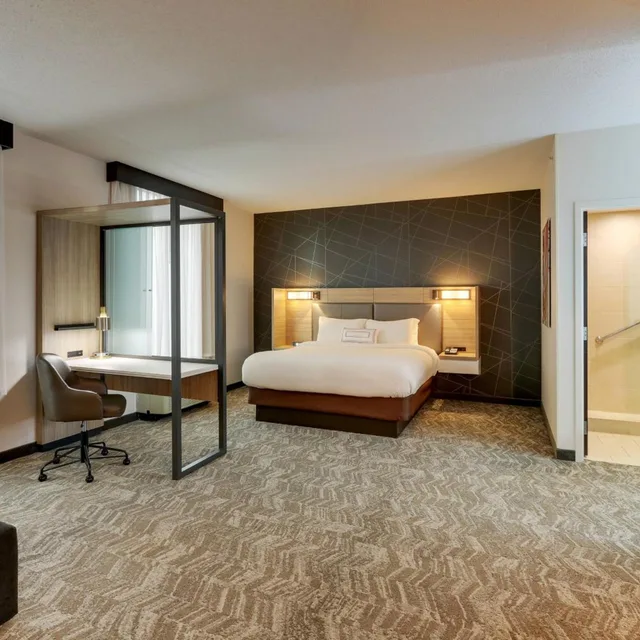 استوديو ديلوكس بسرير كينج، SpringHill Suites Birmingham Downtown at UAB 1/7