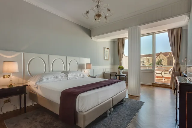 غرفة ديلوكس بسرير مزدوج أو سريرين منفصلين، Plaza Hotel Lucchesi 1/1