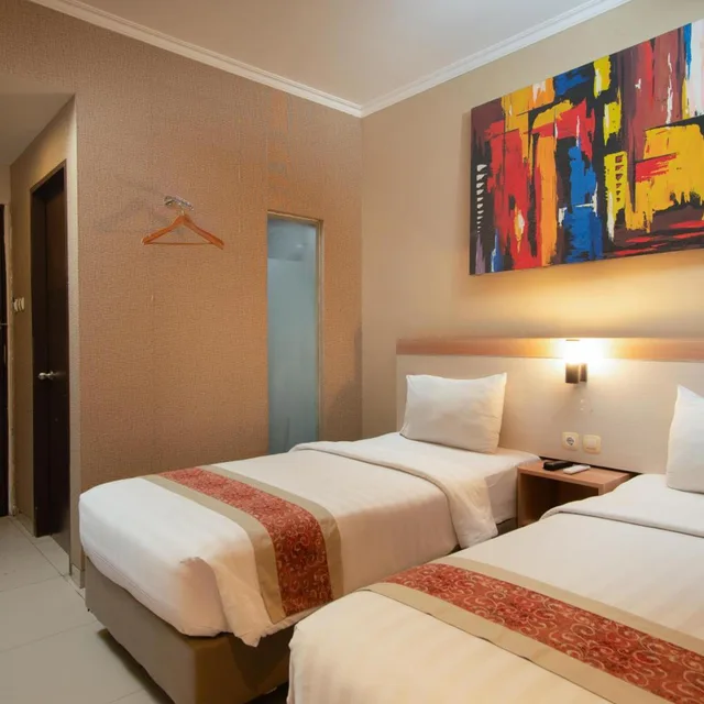 غرفة سوبيريور بسرير مزدوج أو سريرين منفصلين، Laxston Hotel By Front One 4/10