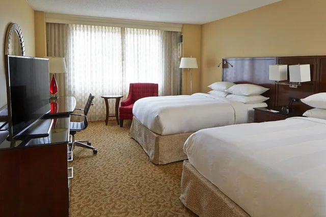 غرفة بسريرين مزدوجين، Chattanooga Marriott Downtown 6/10