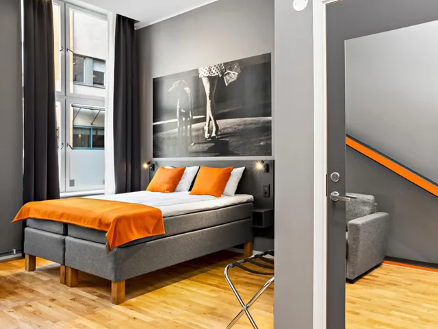 غرفة بسريرين منفصلين، Aiden by Best Western Stockholm City 1/1