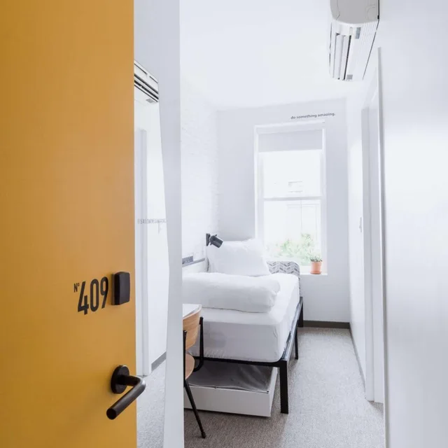 Basement, Twin Beds، Hotel Hive 7/8