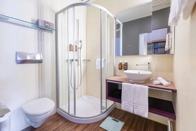 غرفة كومفورت كبيرة بسرير فردي بإطلالة على البحيرة، Parkhotel Brenscino 3/3