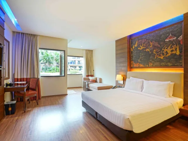 غرفة ديلوكس بسرير كينج، Novotel Phuket Vintage Park 4/10