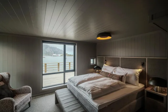 جناح جونيور بإطلالة على الجبل، Henningsvaer Bryggehotell by Classic Norway Hotels 5/10