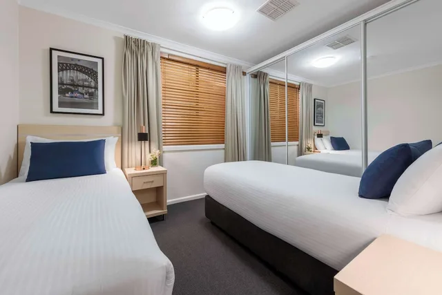 شقة تنفيذية بسريرين كينج بإطلالة على المدينة بغرفتي نوم، Oaks Sydney Goldsbrough Suites 3/10