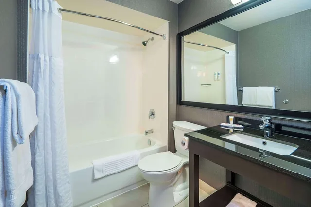 غرفة بسرير كينج مع أريكة، Comfort Inn Newmarket - Aurora 6/7